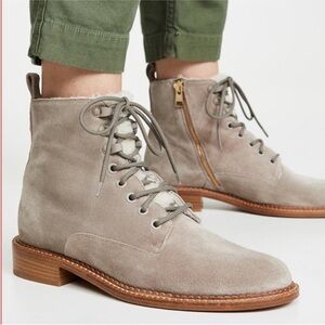 Vince. Cabria Made in Italy Sheep Sherling Boots